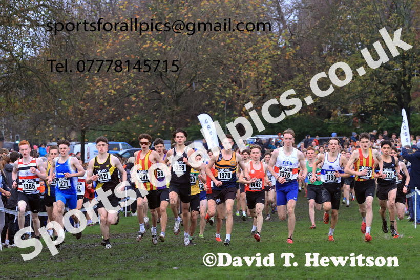 Mens Under-17s and Under-20s 2025 Liverpool Cross Challenge, Sefton Park, Saturday, November 22th. Photo: David T. Hewitson/Sports for All Pics
